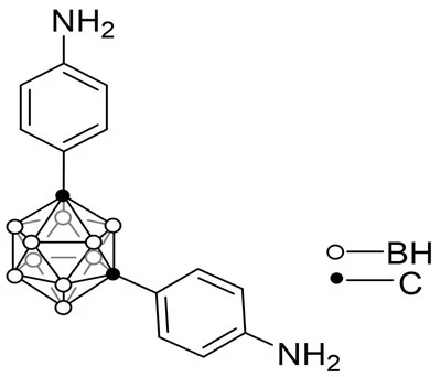 1,7-Bis(4{-aminofenil)-1,7-dicarba-closo-dodecaborà, 59962-40-2