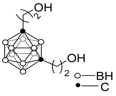 1,7-Dihidroxietil-1,7-dicarbacloso-dodecaborà, C6H20B10O2,62270-03-5