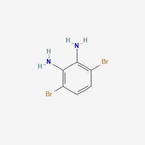 3,6-dibroMo-1,2-BenzenediaMine, CAS: 69272-50-0, C6H6Br2N2